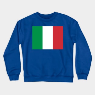 Italy Flag Crewneck Sweatshirt